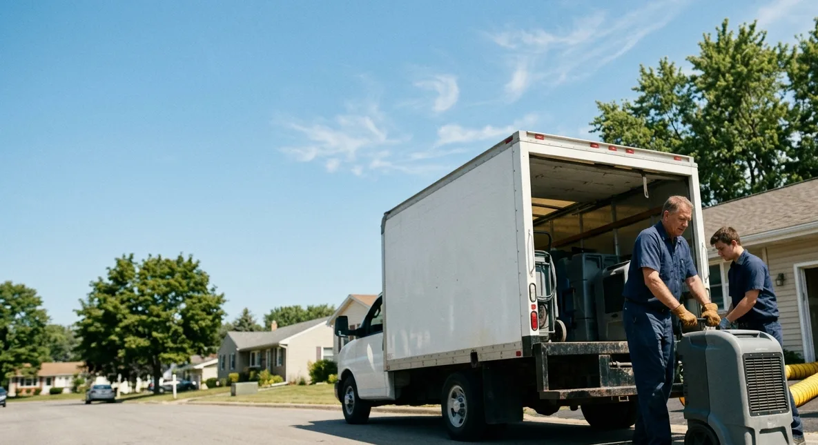 Water Damage Cleanup in Mount Morris, IL near me